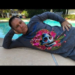 Long sleeved Ed Hardy shirt